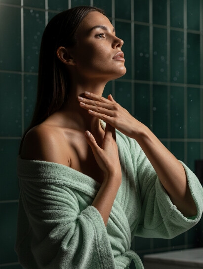 Tratamiento cuello escote